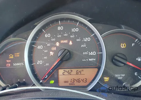 2014 Toyota Yaris L (Tmc/Cbu Plant) from USA, damaged, VIN JTDJTUD35ED597671